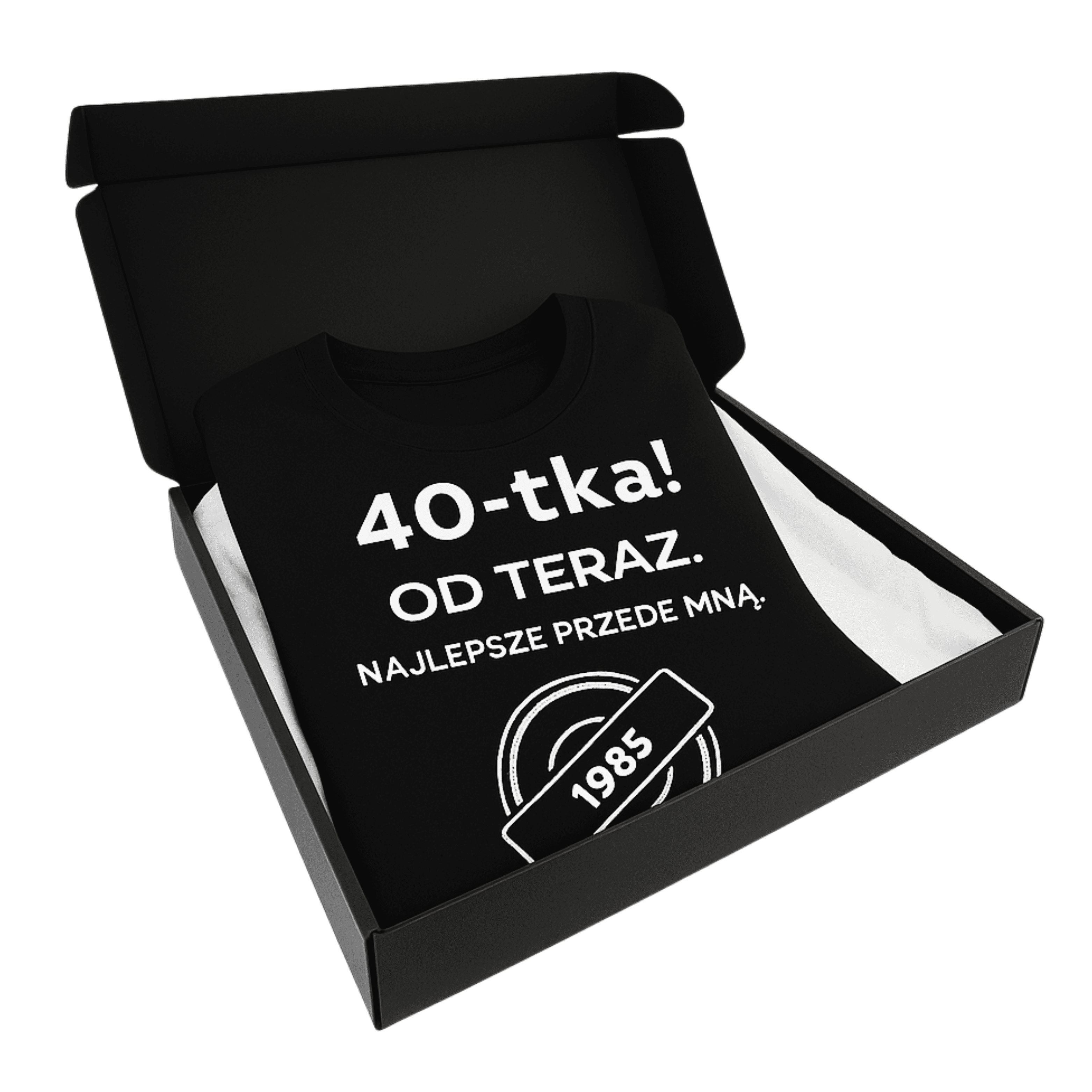 40-tka! Od teraz. To dopiero początek (czarna) – Wersja Limitowana 1985