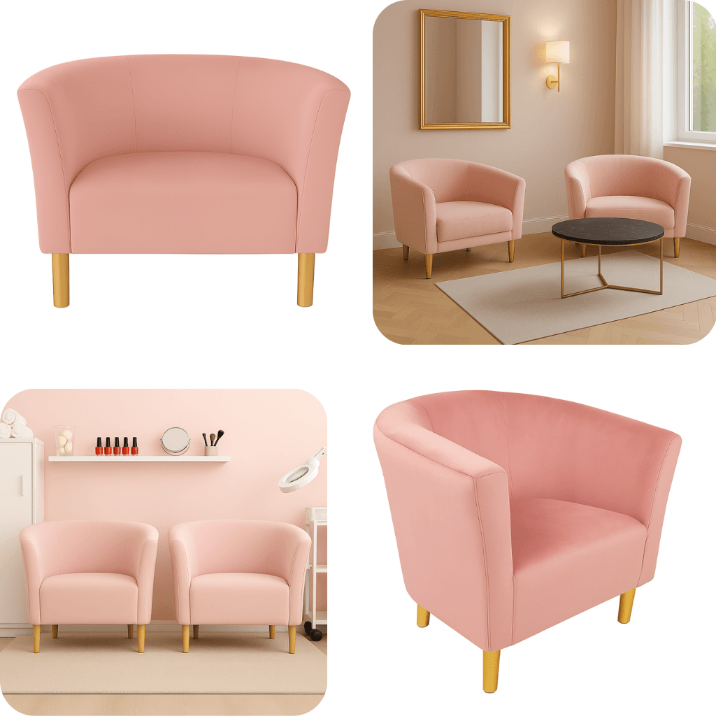 Fotel Tapicerowany Glamour Velvet – Luksus w Aksamitnym Wykończeniu