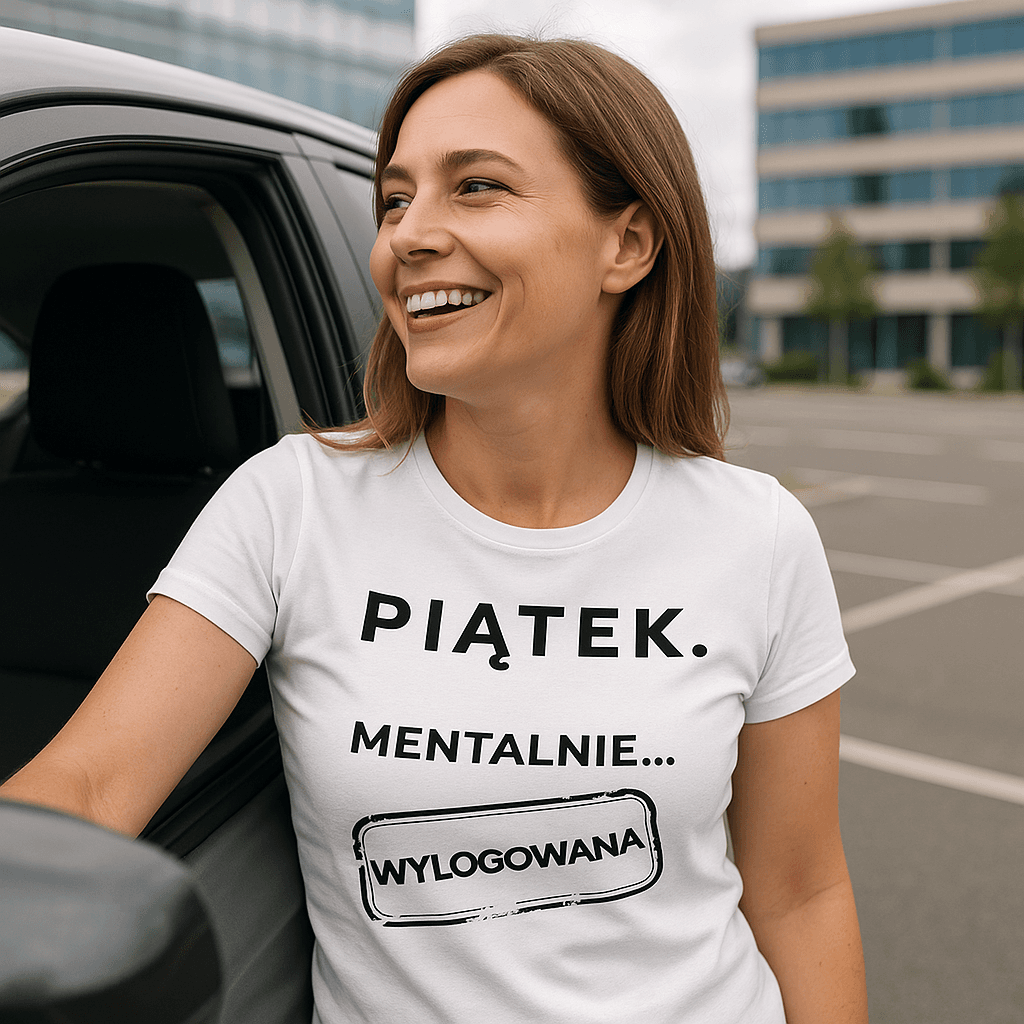 Piątek. Mentalnie wylogowana (biała) – Wersja Limitowana
