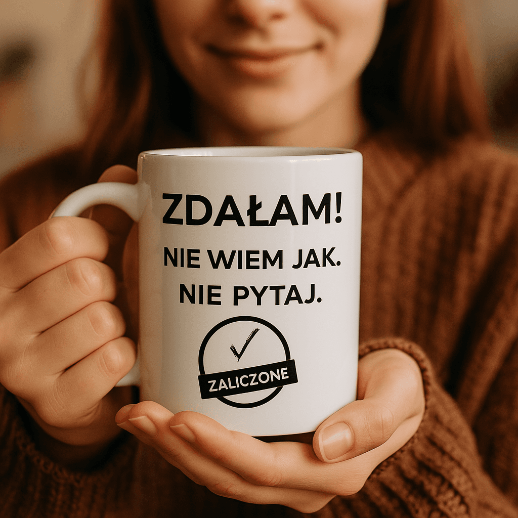 Kubek: ZDAŁAM – Nie pytaj jak. Wersja Limitowana 2025