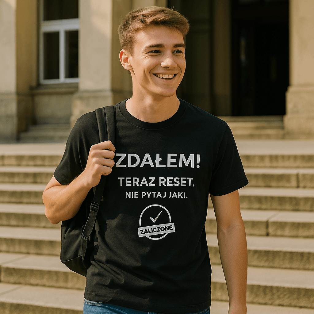 ZDAŁEM – Teraz reset (czarna). Wersja Limitowana 2025