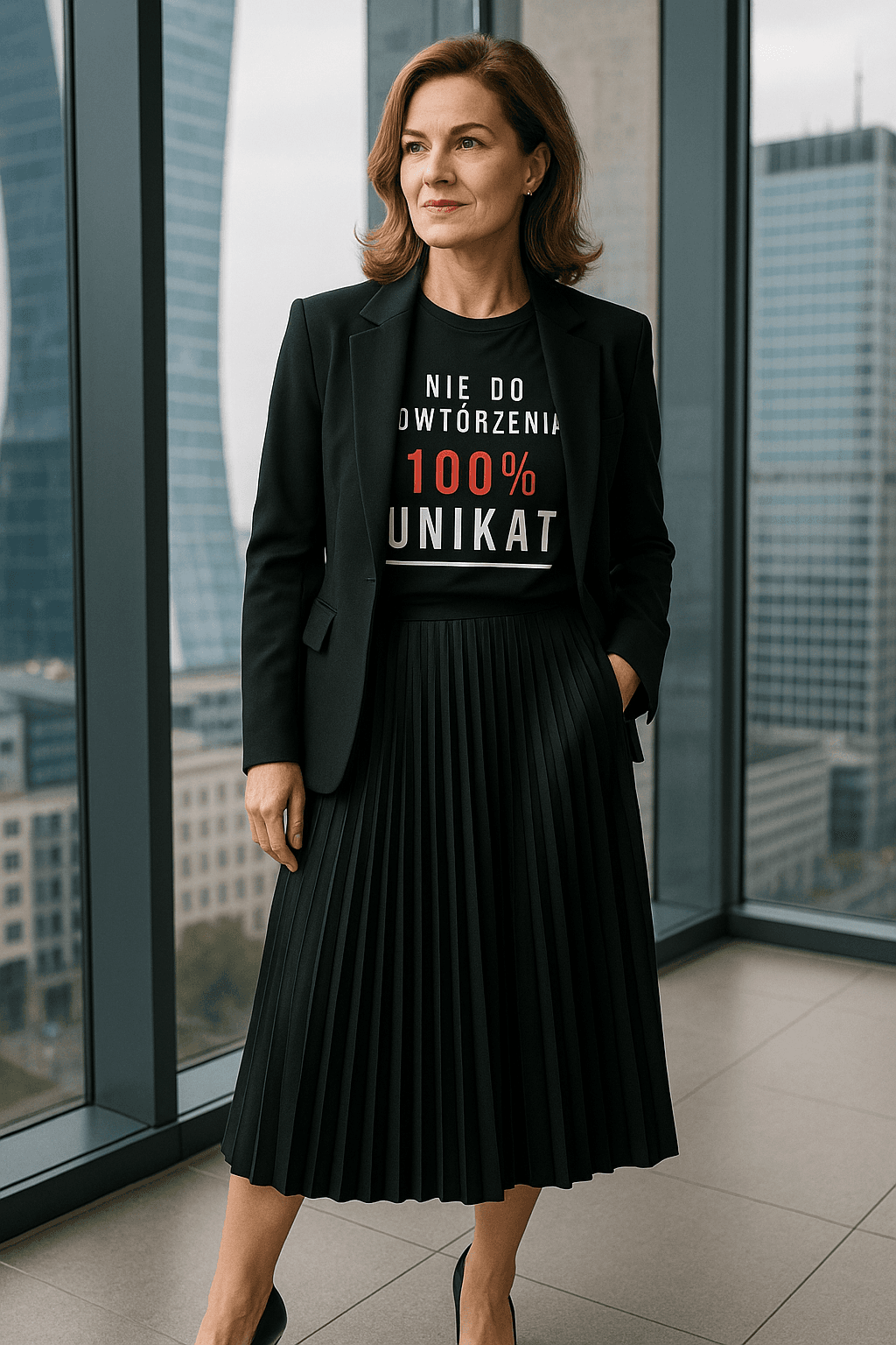 100% UNIKAT - Strong Pretty Collection (czarna)