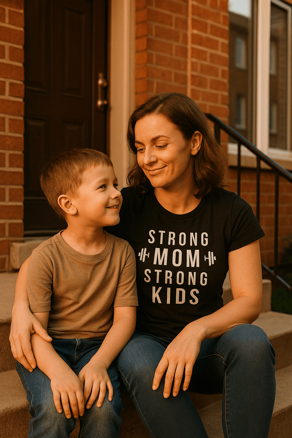 Strong Mom Strong Kids – Mama Edition (czarna)