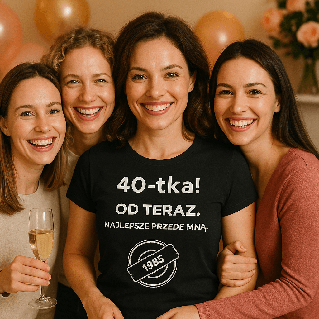 40-tka! Od teraz. To dopiero początek (czarna) – Wersja Limitowana 1985