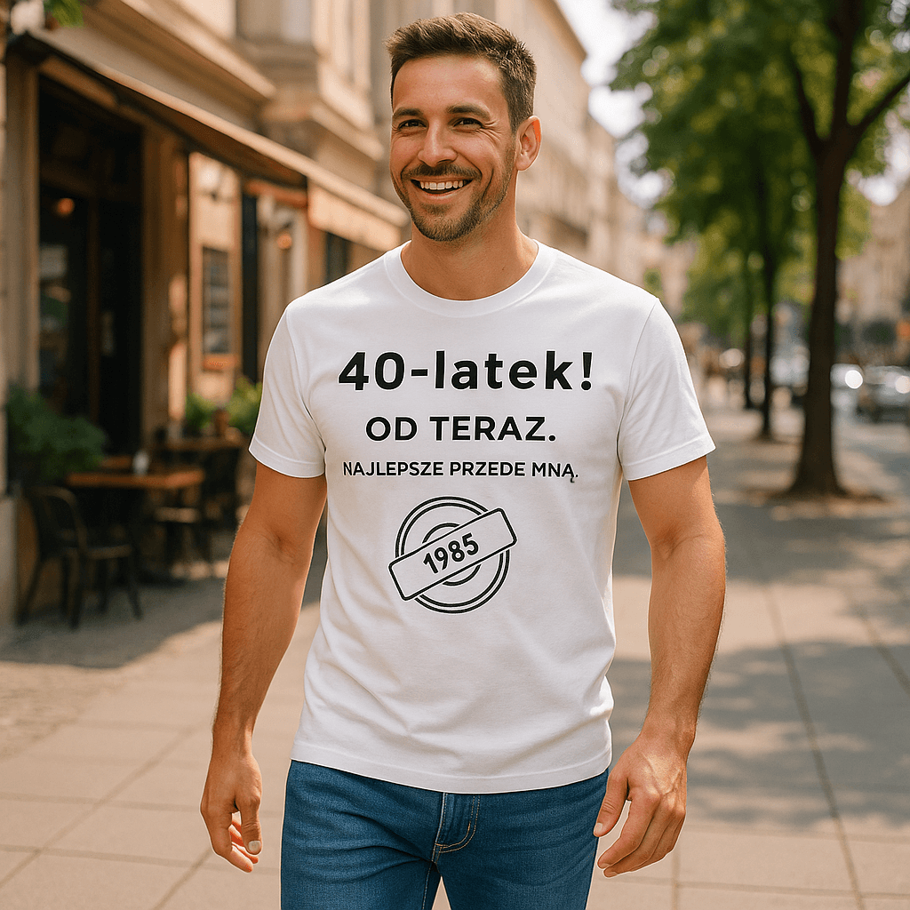 40-latek! Od teraz. To dopiero początek (biała) – Wersja Limitowana 1985