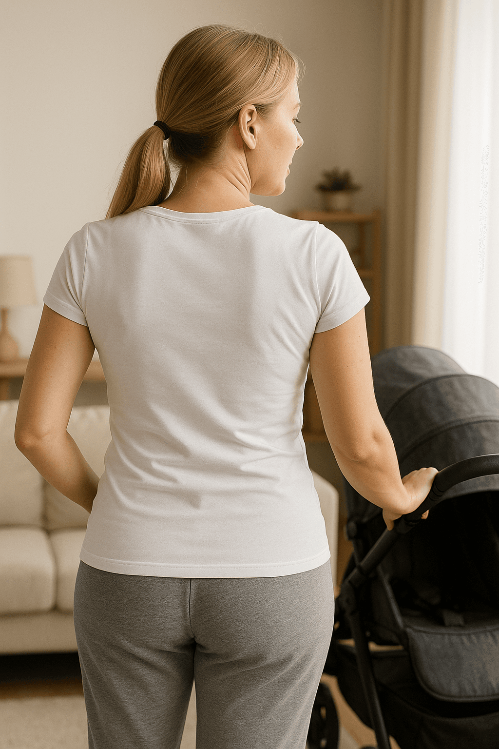 Podnoszę więcej niż tylko ciężary 👶 – MAMA edition (biała)