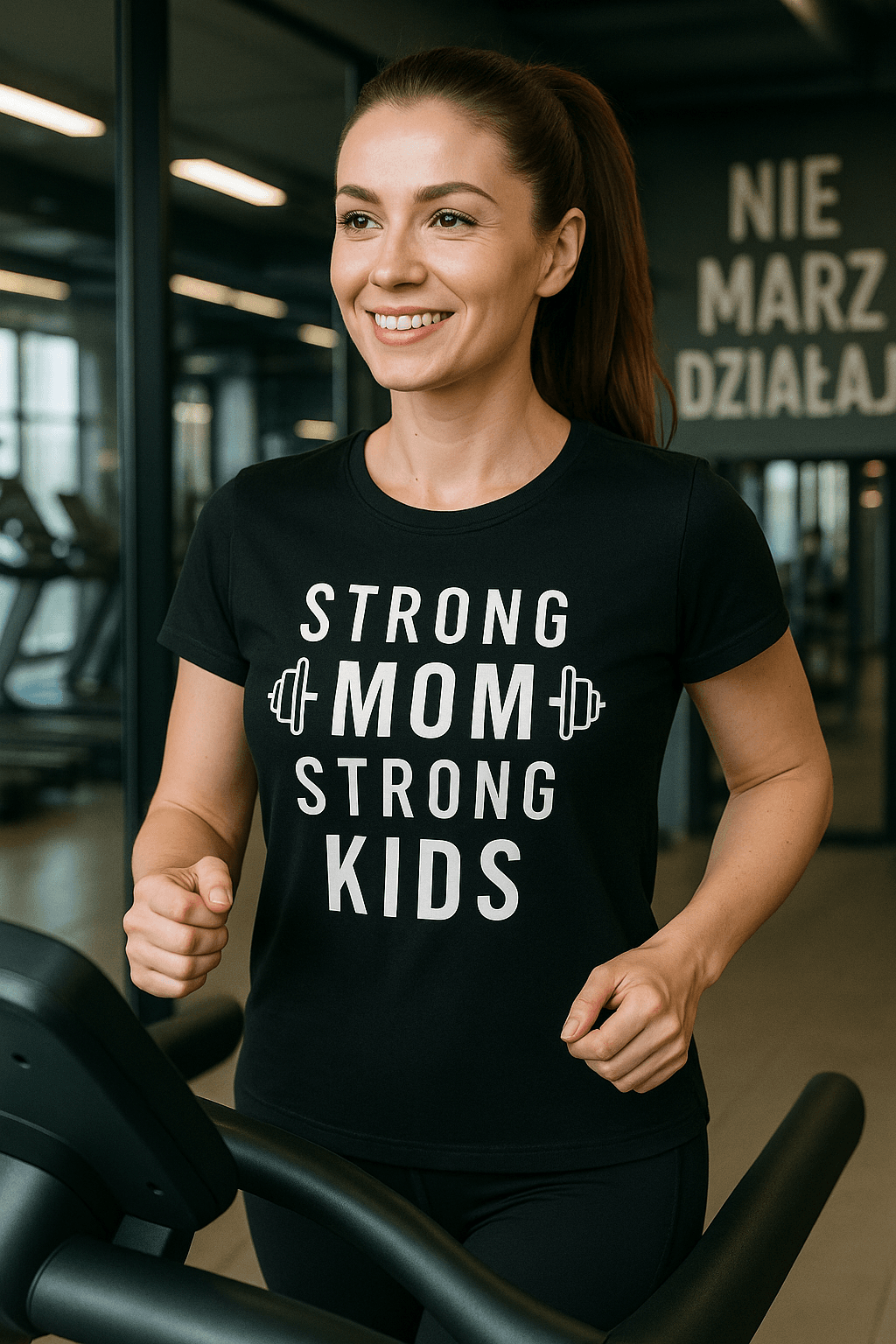 Strong Mom Strong Kids – Mama Edition (czarna)