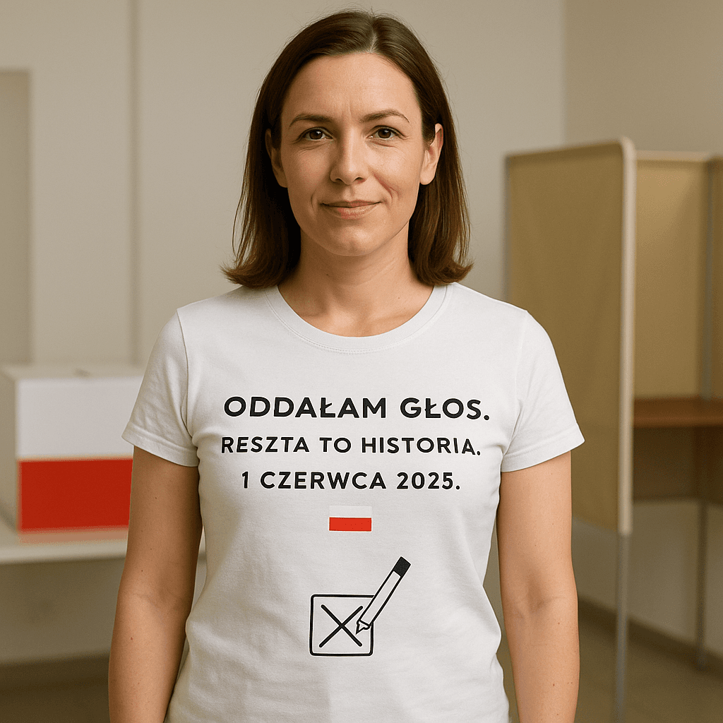 ODDAŁAM GŁOS – Koszulka Wyborcza 2025 [Limitowana Edycja]