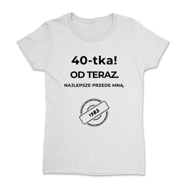 40-tka! Od teraz. To dopiero początek (biała) – Wersja Limitowana 1985