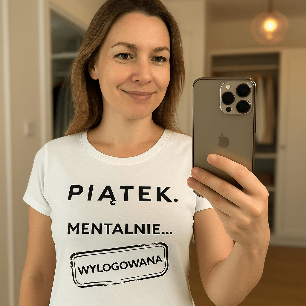 Piątek. Mentalnie wylogowana (biała) – Wersja Limitowana