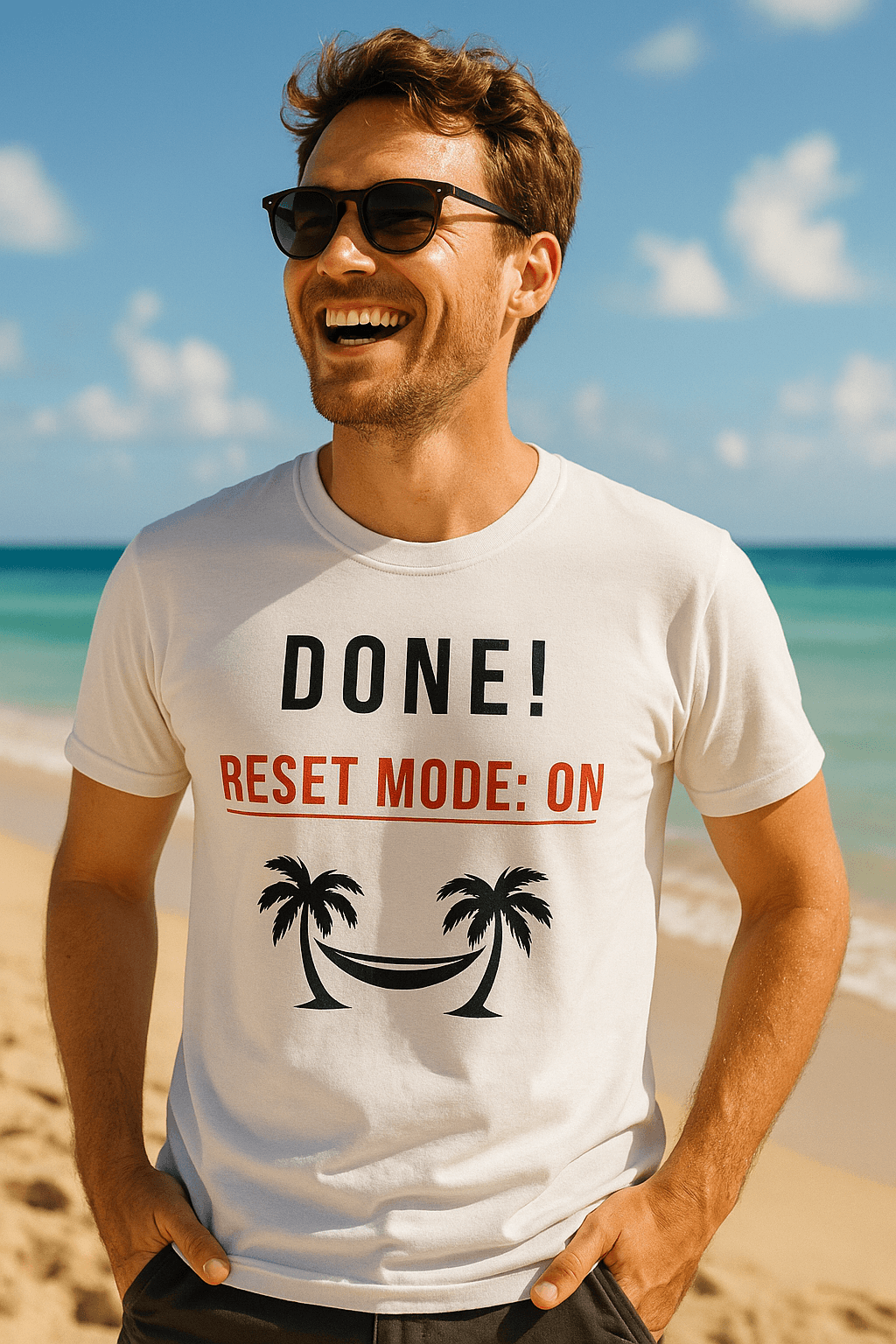 Done! Reset Mode: ON | Dla Niego (biała)