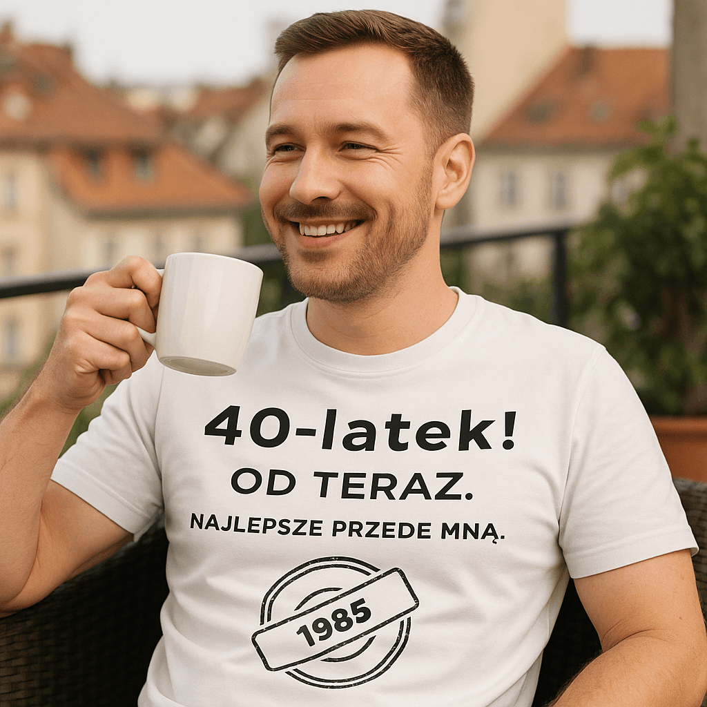 40-latek! Od teraz. To dopiero początek (biała) – Wersja Limitowana 1985