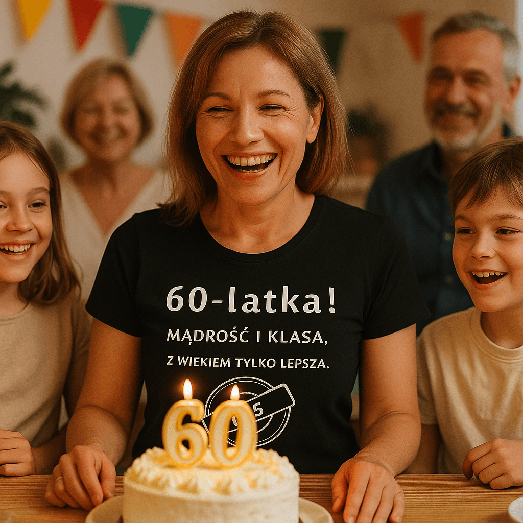 60-tka! Mądrość i klasa. Z wiekiem tylko lepsza (czarna) – Wersja Limitowana 1965