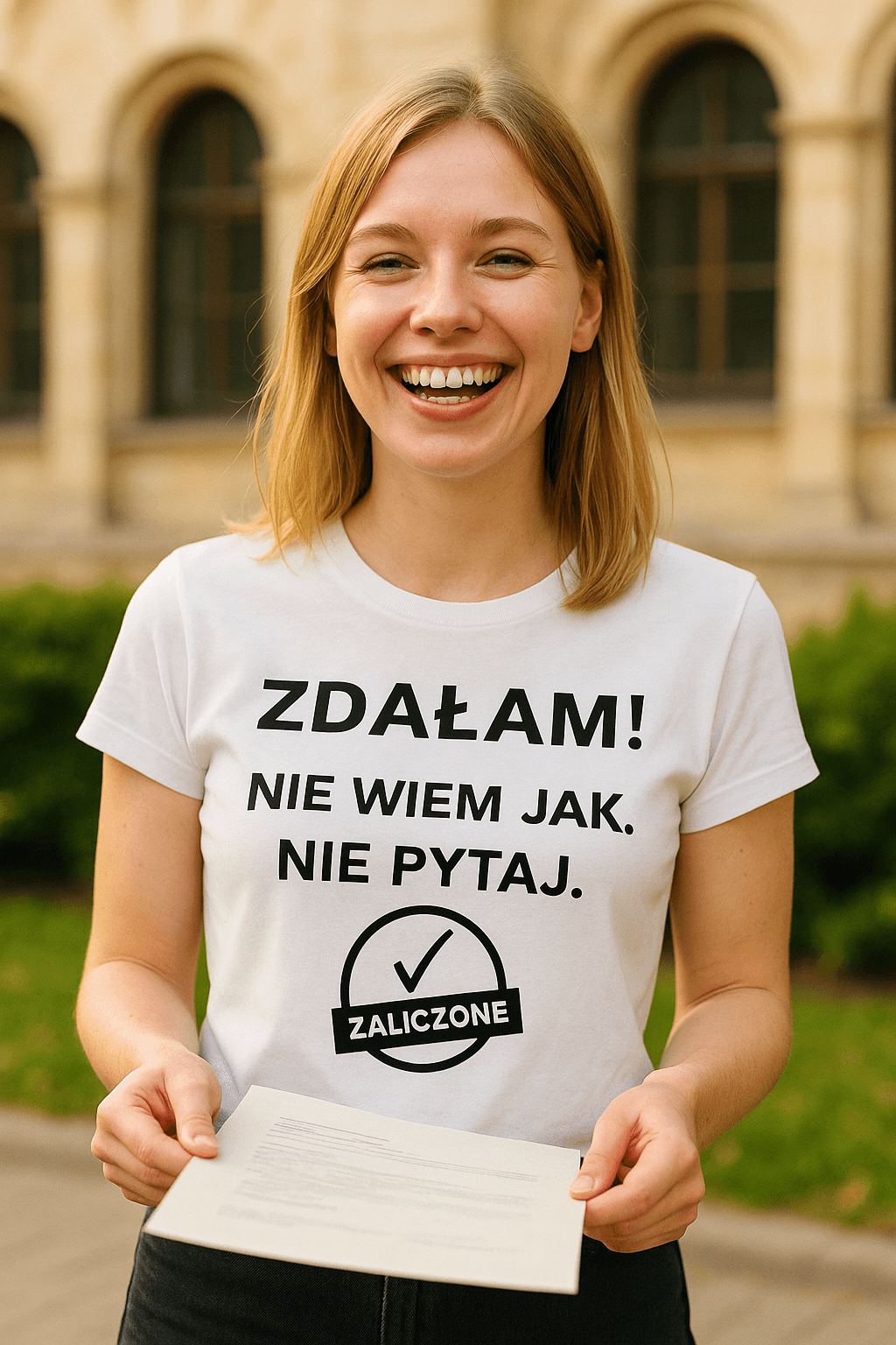 ZDAŁAM – Nie pytaj jak (biała) Edycja Limitowana 2025
