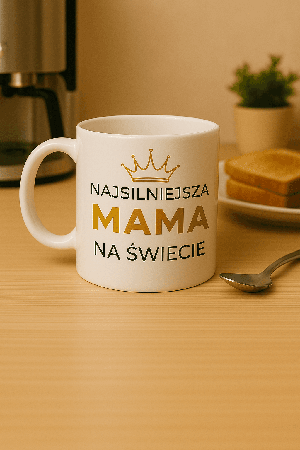 Kubek: Najsilniejsza Mama - Mama Gold Edition