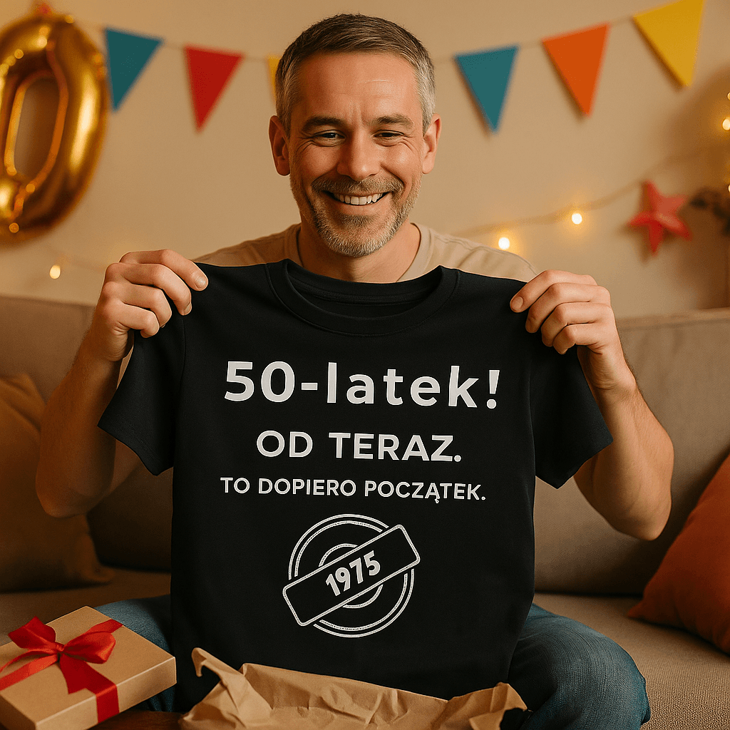 50-latek! Od teraz. To dopiero początek (czarna) – Wersja Limitowana 1975