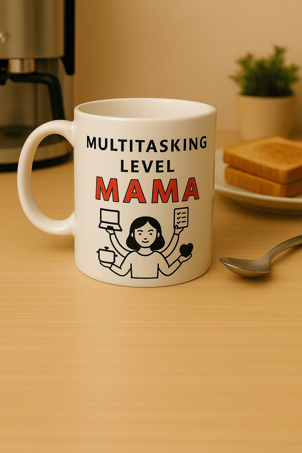 Kubek: Multitasking Level - Mama Lifestyle Edition