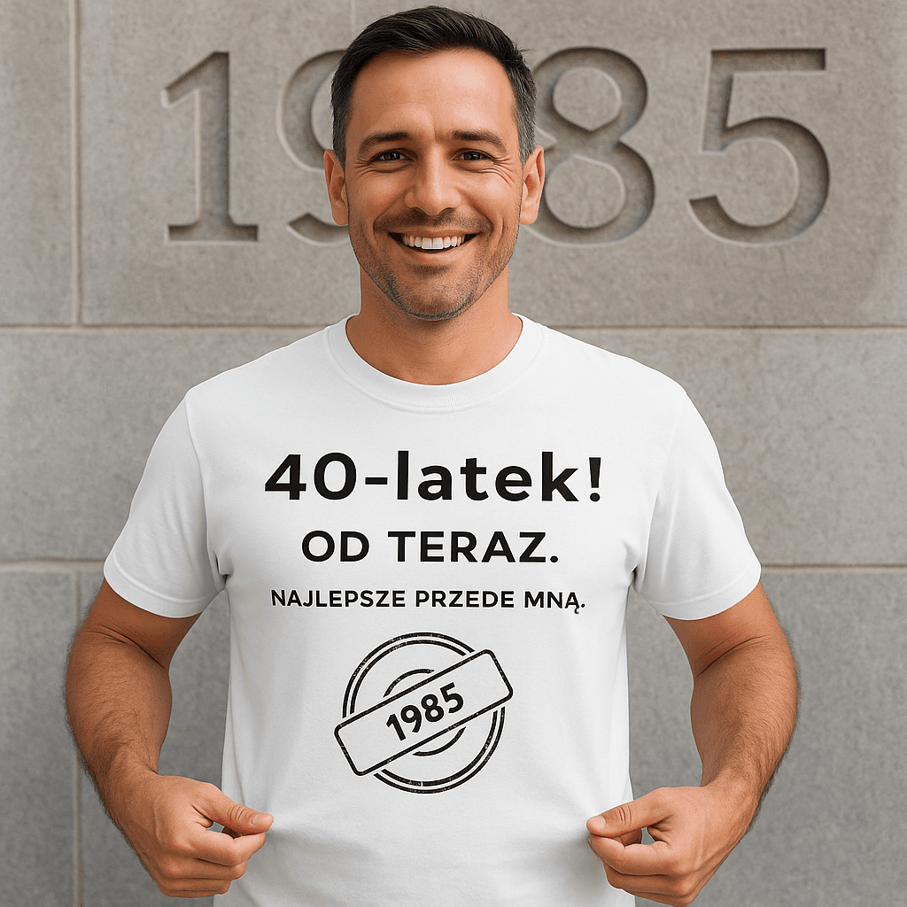 40-latek! Od teraz. To dopiero początek (biała) – Wersja Limitowana 1985