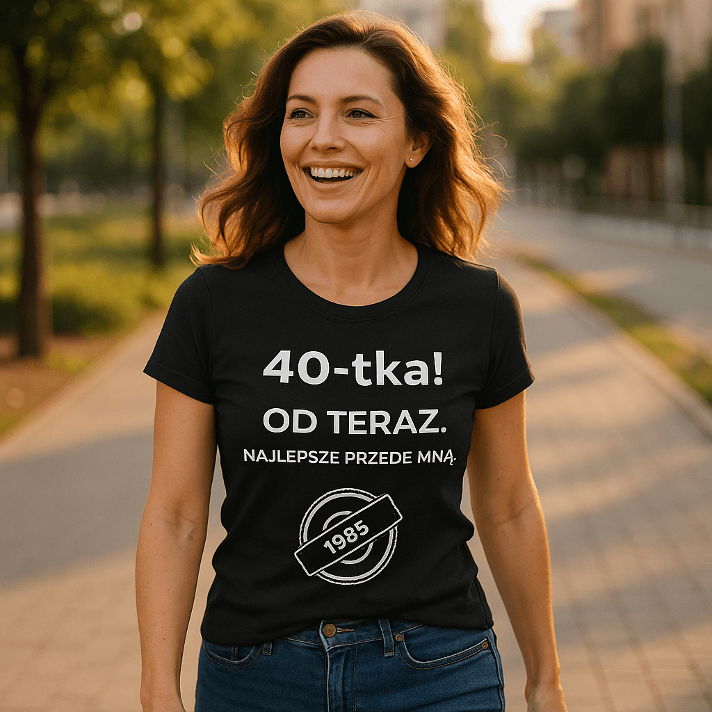 40-tka! Od teraz. To dopiero początek (czarna) – Wersja Limitowana 1985