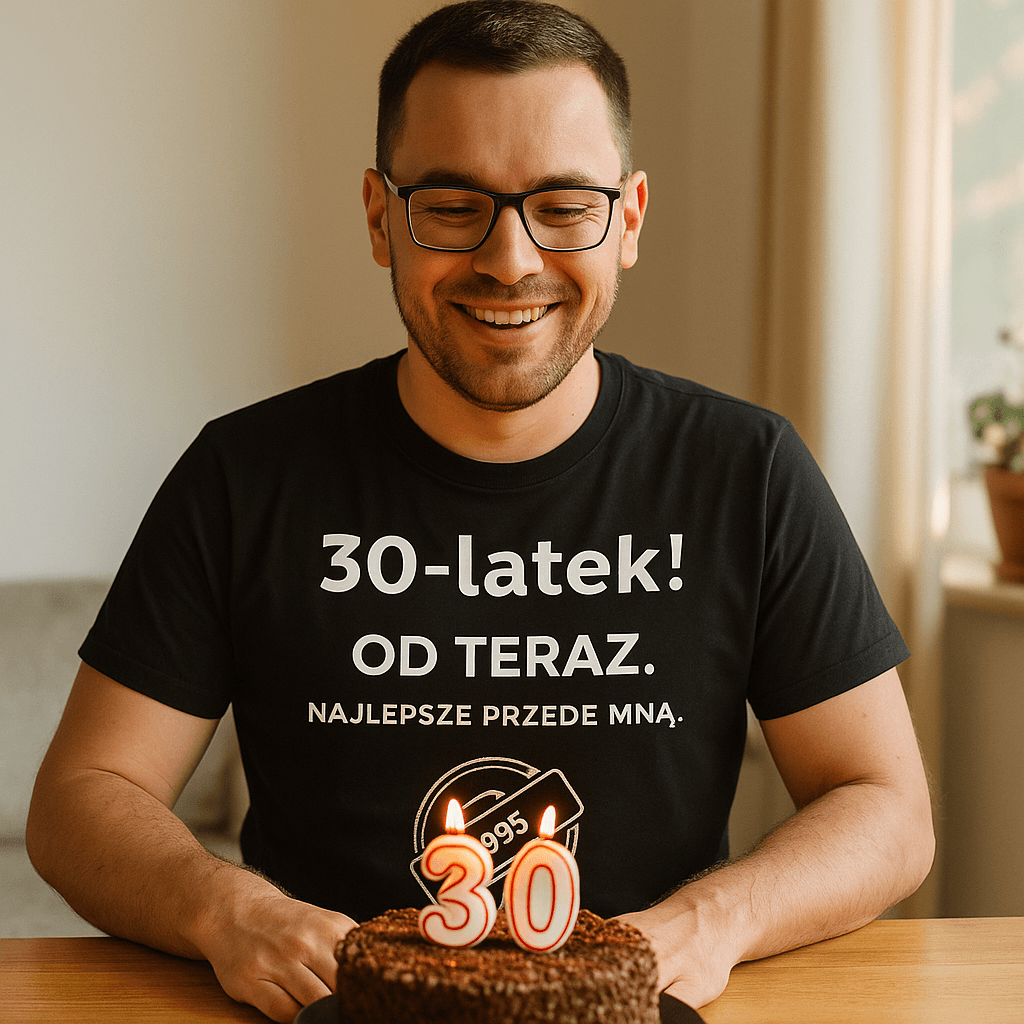 30-latek. Od teraz. Najlepsze przede mną (czarna). Wersja Limitowana 1995