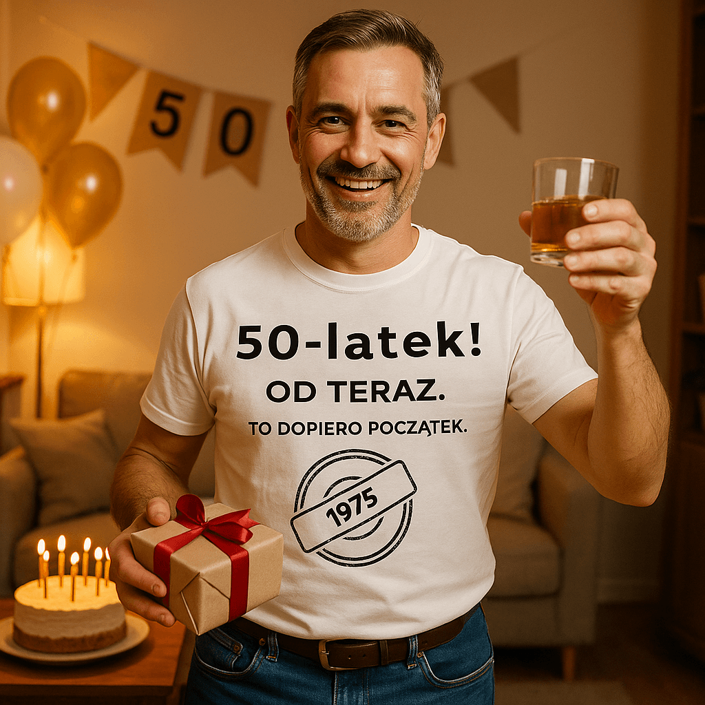 50-latek! Od teraz. To dopiero początek (biała) – Wersja Limitowana 1975