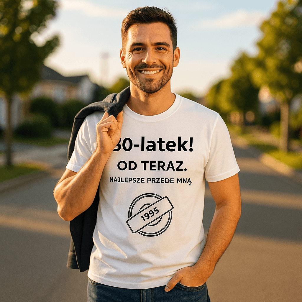 30-latek. Od teraz. Najlepsze przede mną (biała). Wersja Limitowana 1995