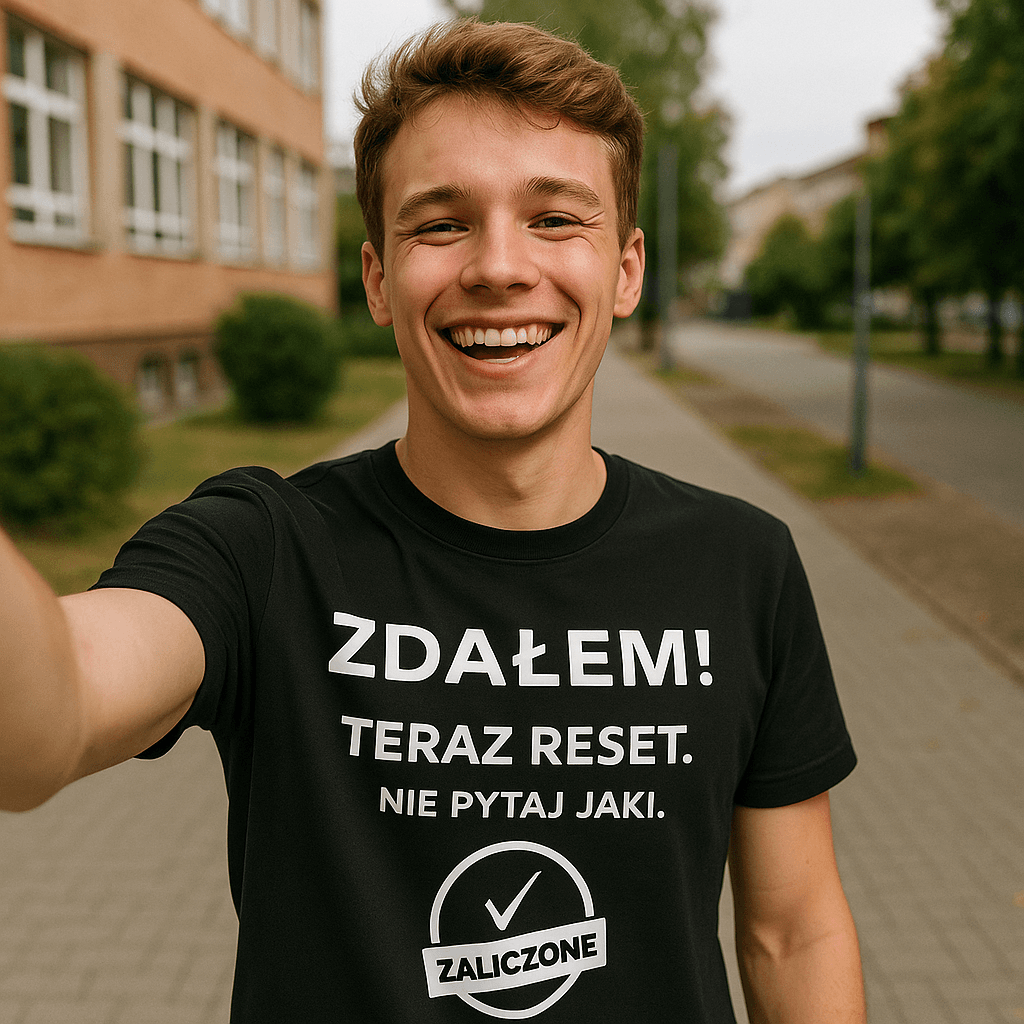 ZDAŁEM – Teraz reset (czarna). Wersja Limitowana 2025