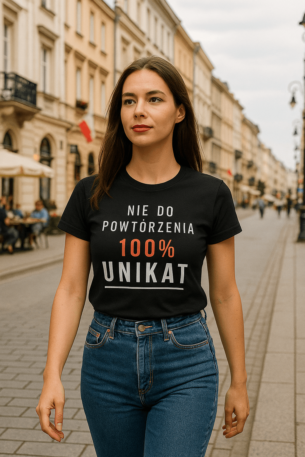 100% UNIKAT - Strong Pretty Collection (czarna)
